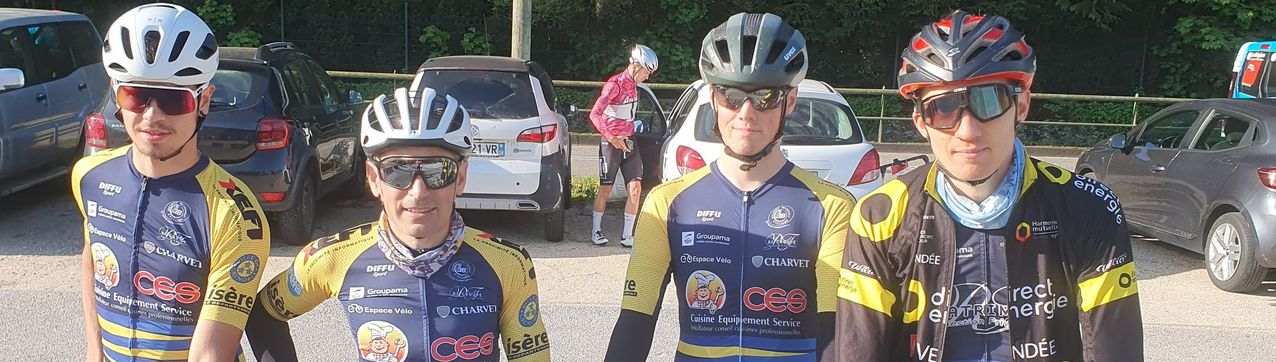 Le GMC 38 Ef  en force sur la cyclosportive Thierry Claveyrolat